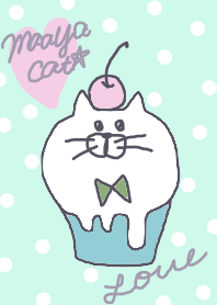 ニコニコにゃんこのスウィート白にゃんこ