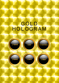 ゴールドホログラム