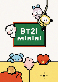 BT21 minini Pixel Art