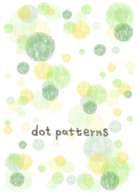 dot pattern - watercolor painting10-joc