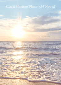 Sunset Horizon Photo #34 Not AI