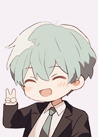 The handsome boy is here