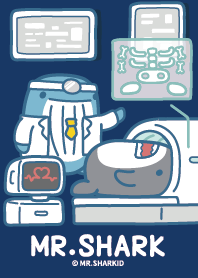 鯊魚先生 健檢日 (深色)