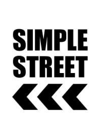 SIMPLE STREET[WHITE]