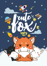 Fox Lovely Galaxy Navy Blue