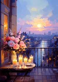 Aroma candle balcony Vol.1