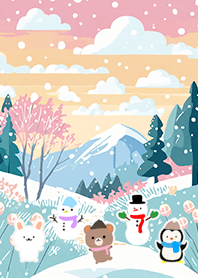 Kawaii scandinavian style(Winter-648)