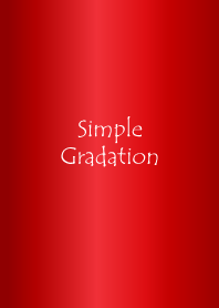 Simple Gradation -GlossyRed 11-
