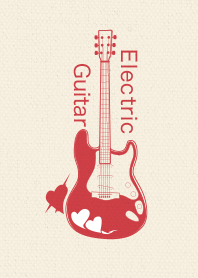 Electricguitar heart ver_Beige3