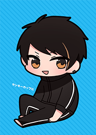 punk kids couple's theme -BOY-