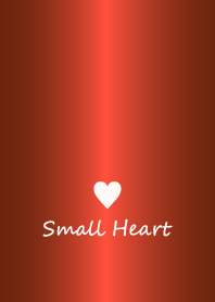 Small Heart *GlossyOrangebrown*