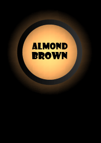 Almond Brown Light In Black Theme