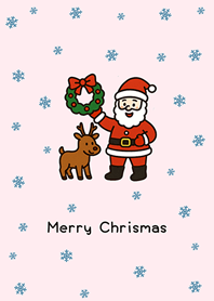 嗨聖誕節(蜜桃粉)