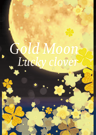 Navy : Lucky Clover & Gold Moon