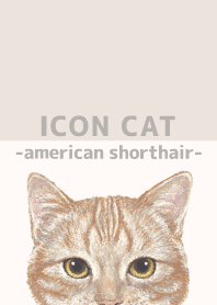 ICON CAT - American Shorthair - BEIGE/06