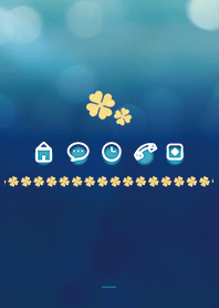 Blue : Lucky Clover Theme
