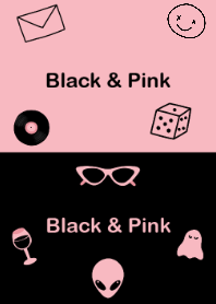 Black & Pink Pink & Black