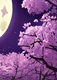 月光夜桜#DE224。