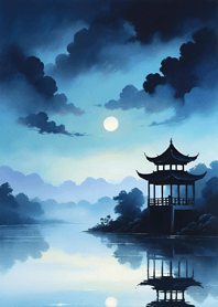 Tranquil lake 66857c