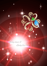 Lucky Clover & Lucky blue bird Red Power