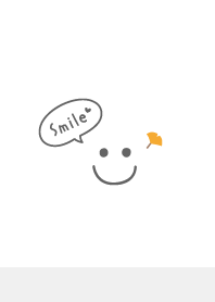 Ginkgo Smile <White>