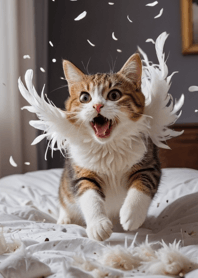 Cats run wild #HaEGaW08.