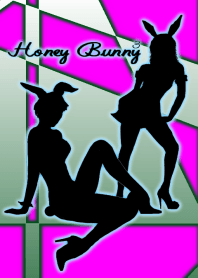 Honey Bunny 3 -Black & Pink-