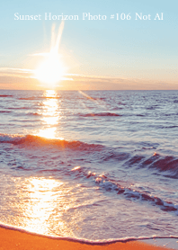 Sunset Horizon Photo #106 Not AI