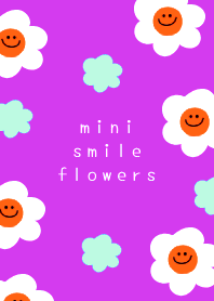 mini smile flowers THEME 206