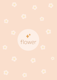 花 <閃光> 杏橙.