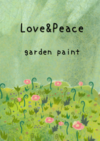 油畫藝術【garden paint 152】