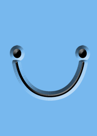 Light blue smile