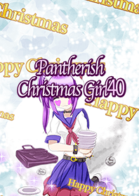 Pantherish Christmas Girl40