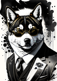 Shiba Inu Mata-mata Tinta