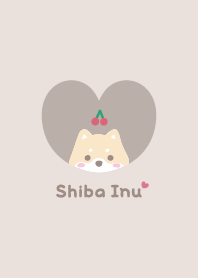Shiba Inu2 Cherry - beige