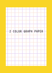 2 COLOR GRAPH PAPER/PINK&PUR/YELLOW/RED