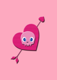God of love Pink Skull