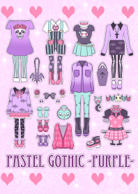 Pastel Gothic -purple-