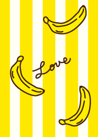 Banana - Yellow striped-