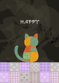 Cat Stuffed05 on black