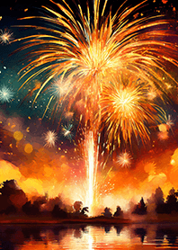 Beautiful Fireworks Theme#568