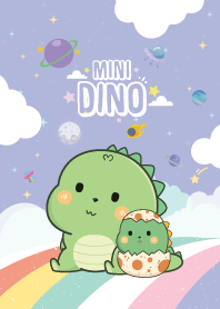 Dinos Sky Rainbow Violet