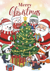 Santa's Animal Friends Xmas Party