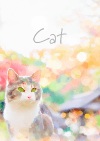 Country Cat on white JP