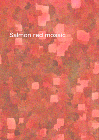 Salmon red mosaic