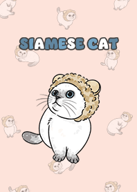 siamesecat6 - peach pink .jp