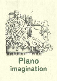 piano imagination  Charcoal gray