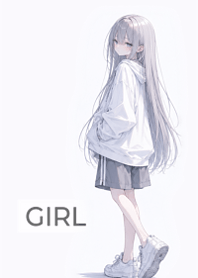 Silver-haired girl1.