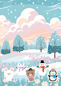 Kawaii scandinavian style(Winter-581)