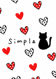 Happy simple heart pattern19.